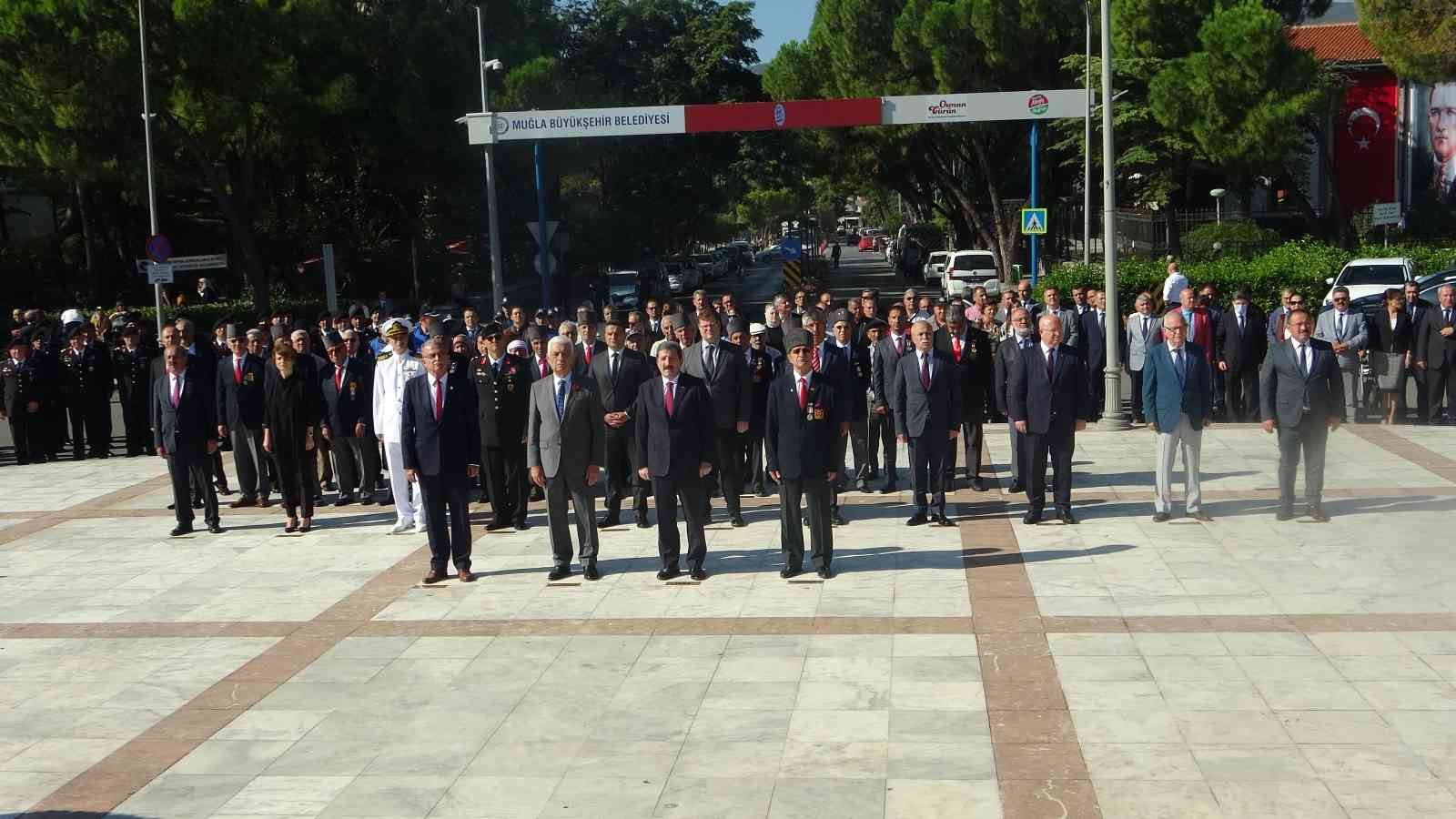 19 Eylül Gaziler Günü dolayısıyla Muğla’da tören yapıldı