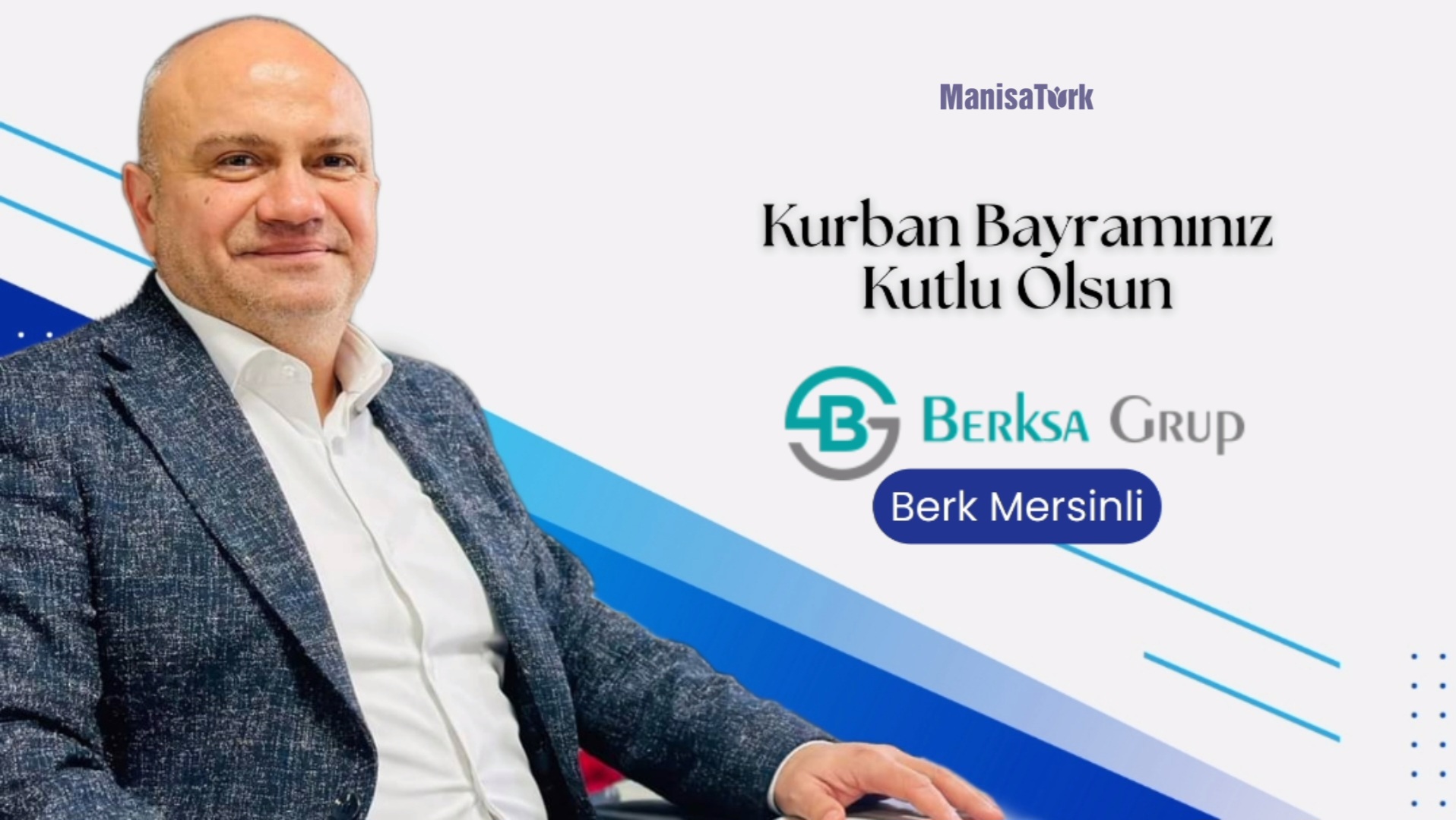 Berk Mersinli’den Kurban Bayramı kutlama mesajı..