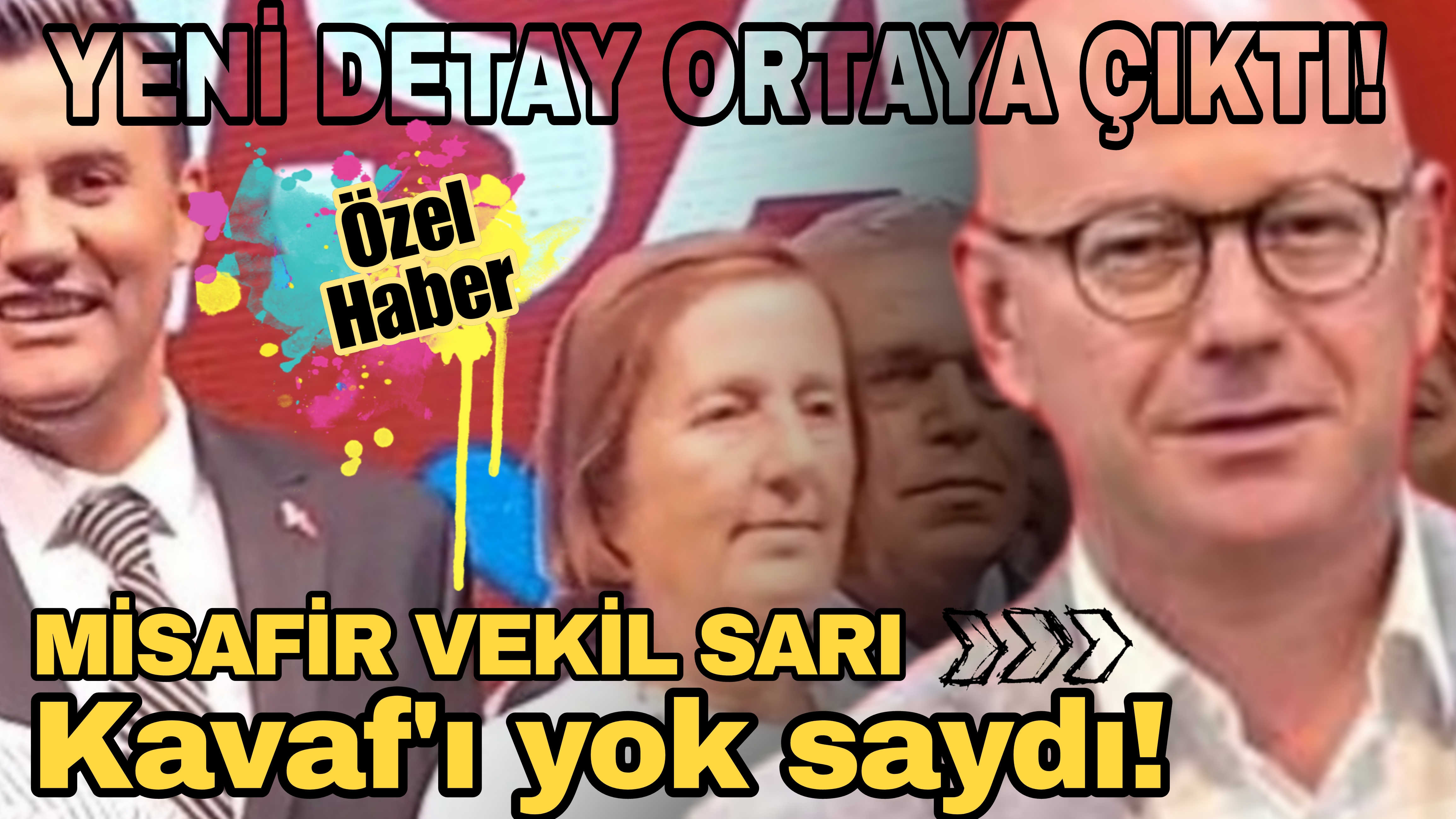 CHP'li Sarı, Kavaf'ı Manisa Milletvekili olarak görmüyor mu?