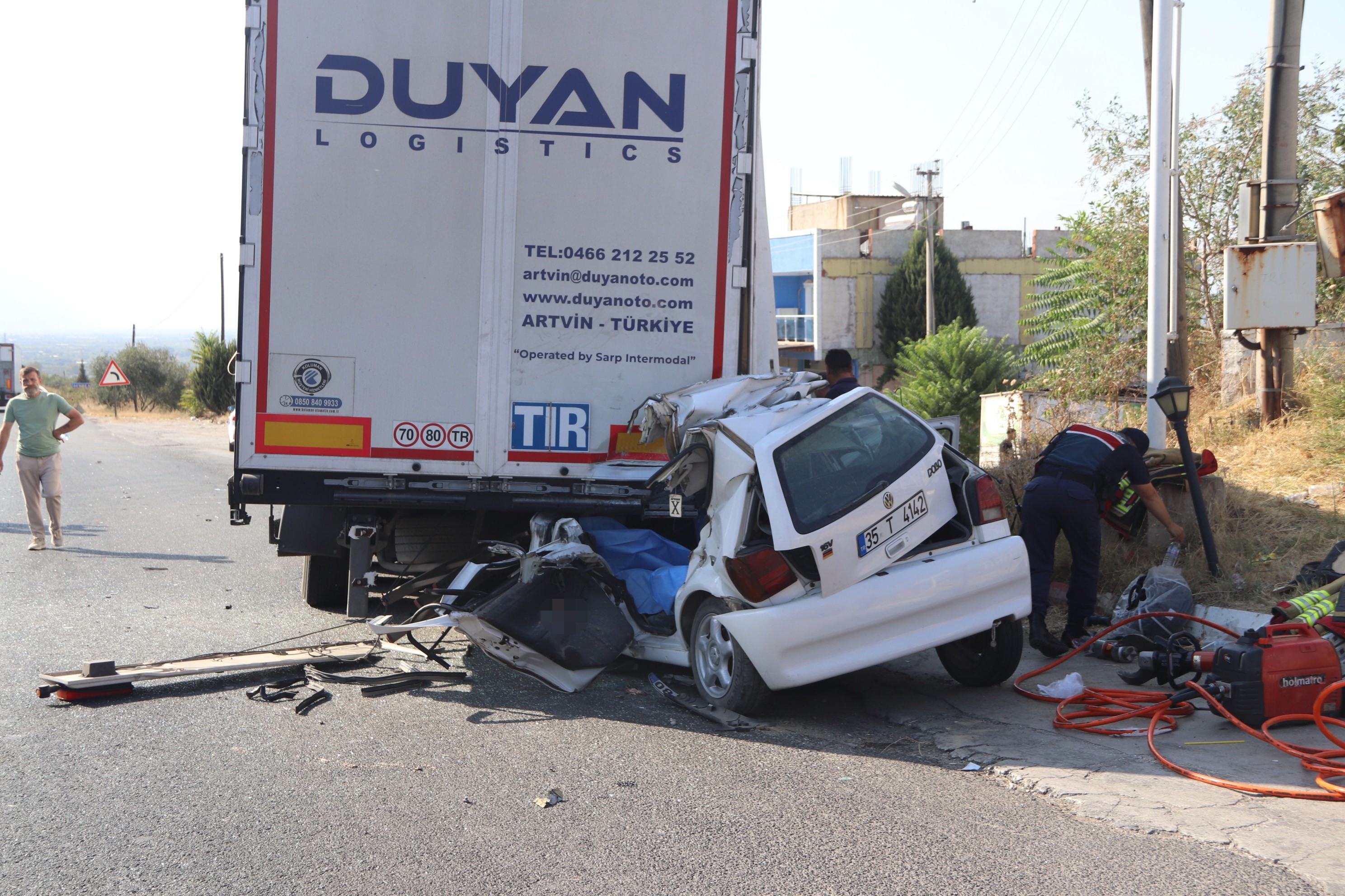 Manisa’da feci kaza