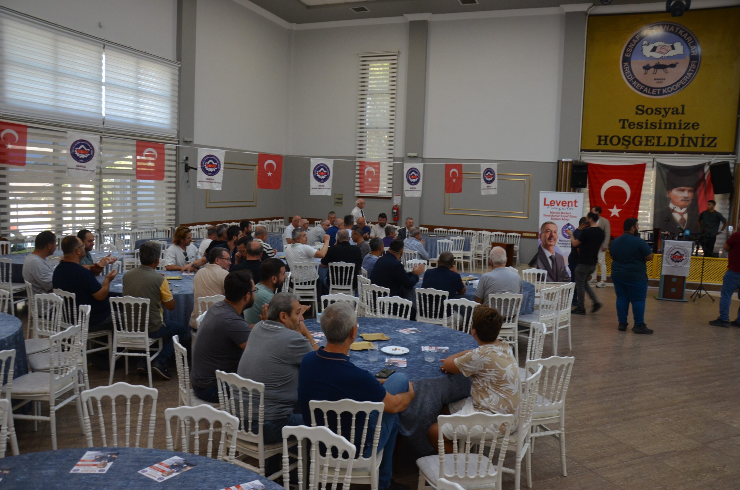 Madeni Sanatkarlar Odası’nda Levent Pirinçciler adaylığını açıkladı