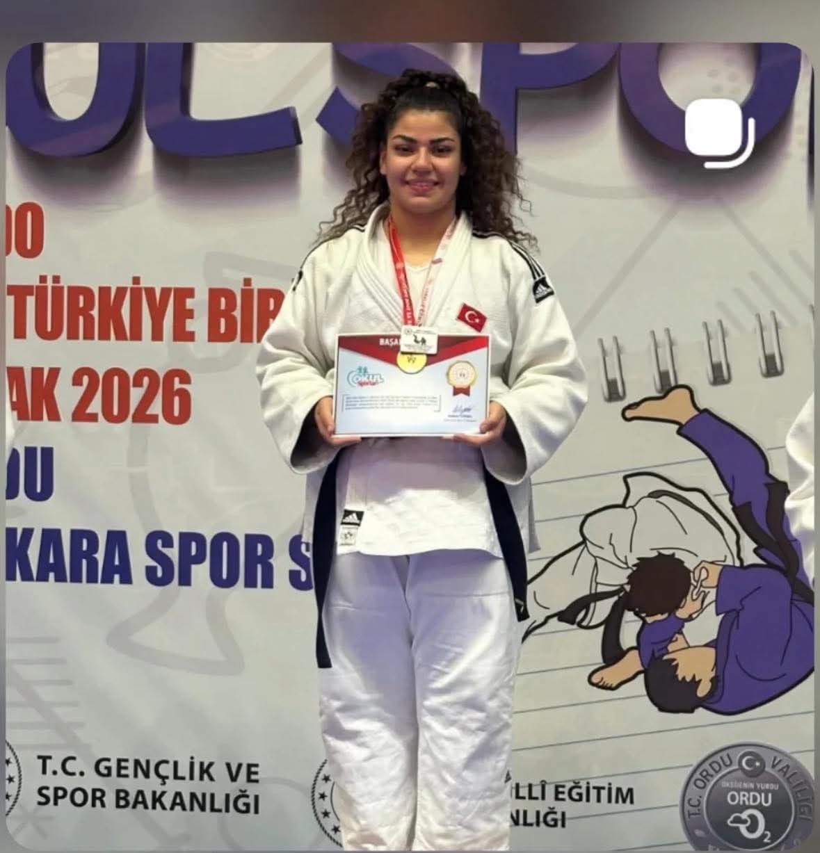 Salihlili Mürüvetnur Özkan Türkiye Şampiyonu oldu