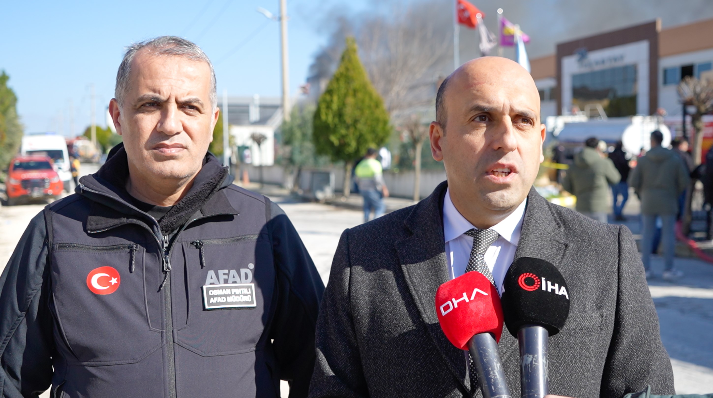 Akhisar Kaymakamı Can’dan fabrika yangınına ilişkin açıklama
