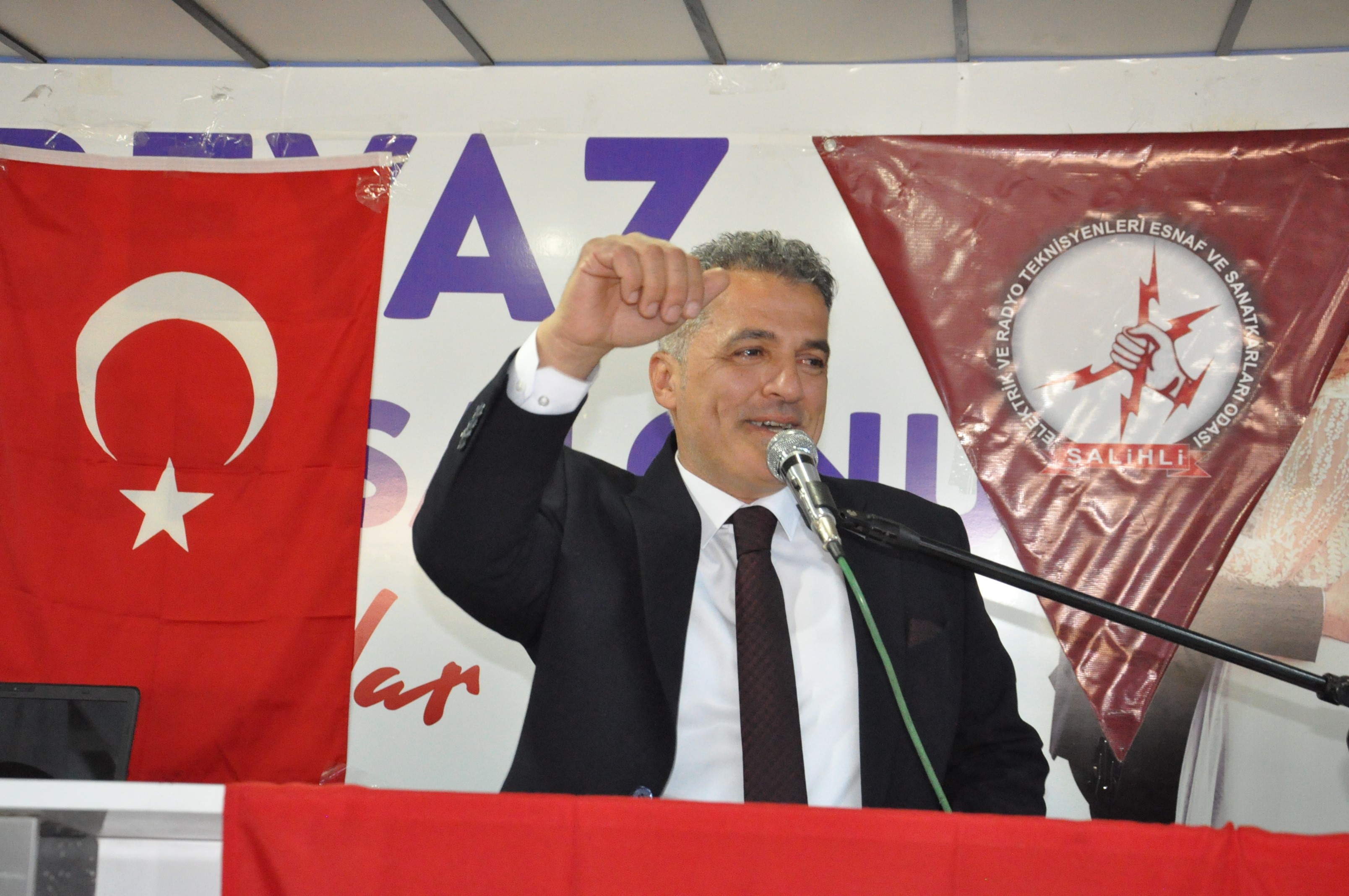 Salihli Elektrikçiler Odası’nda yeni başkan Bilgiç oldu