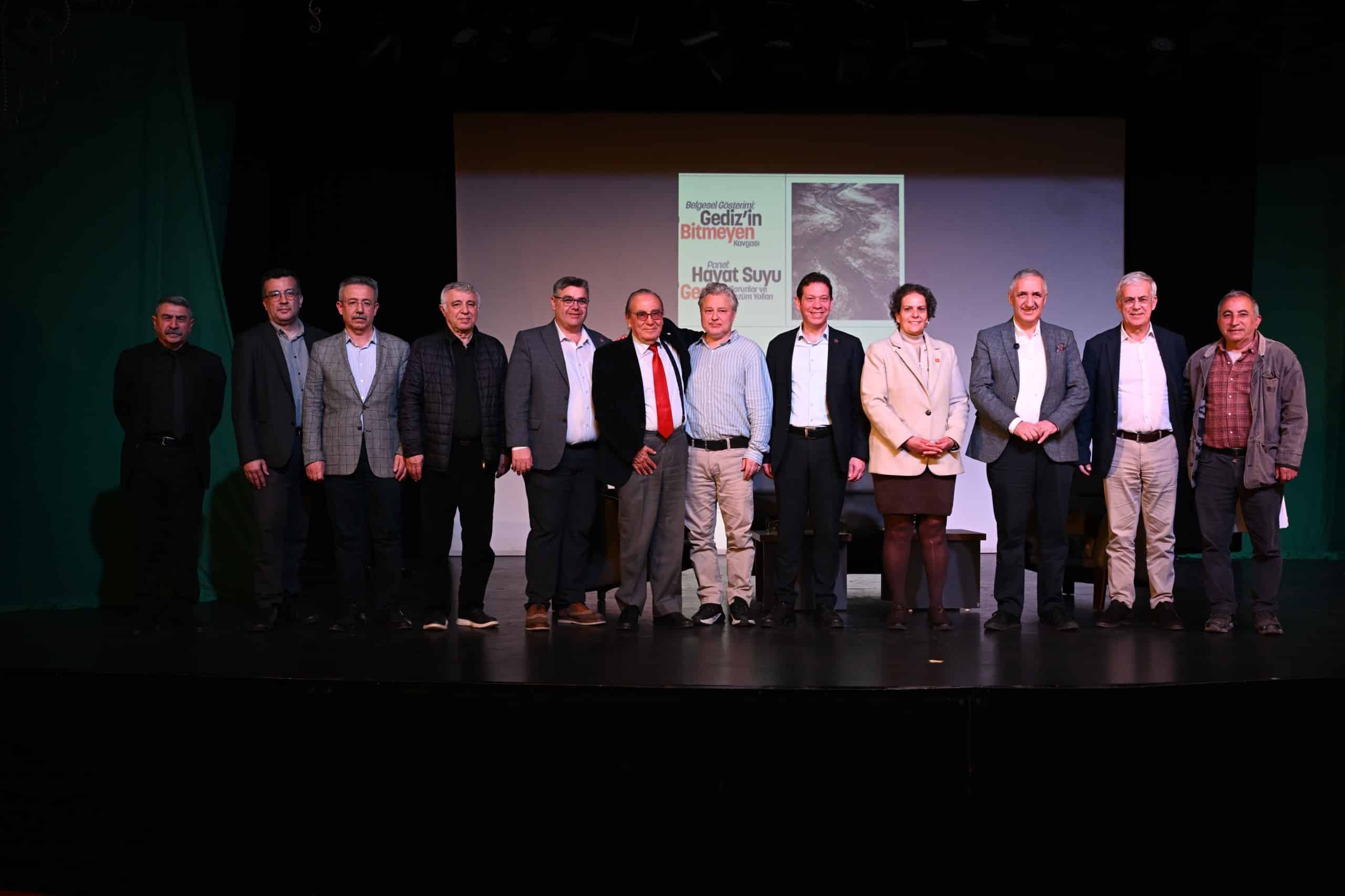 Gediz’in kirliliğine karşı ortak mücadele çağrısı