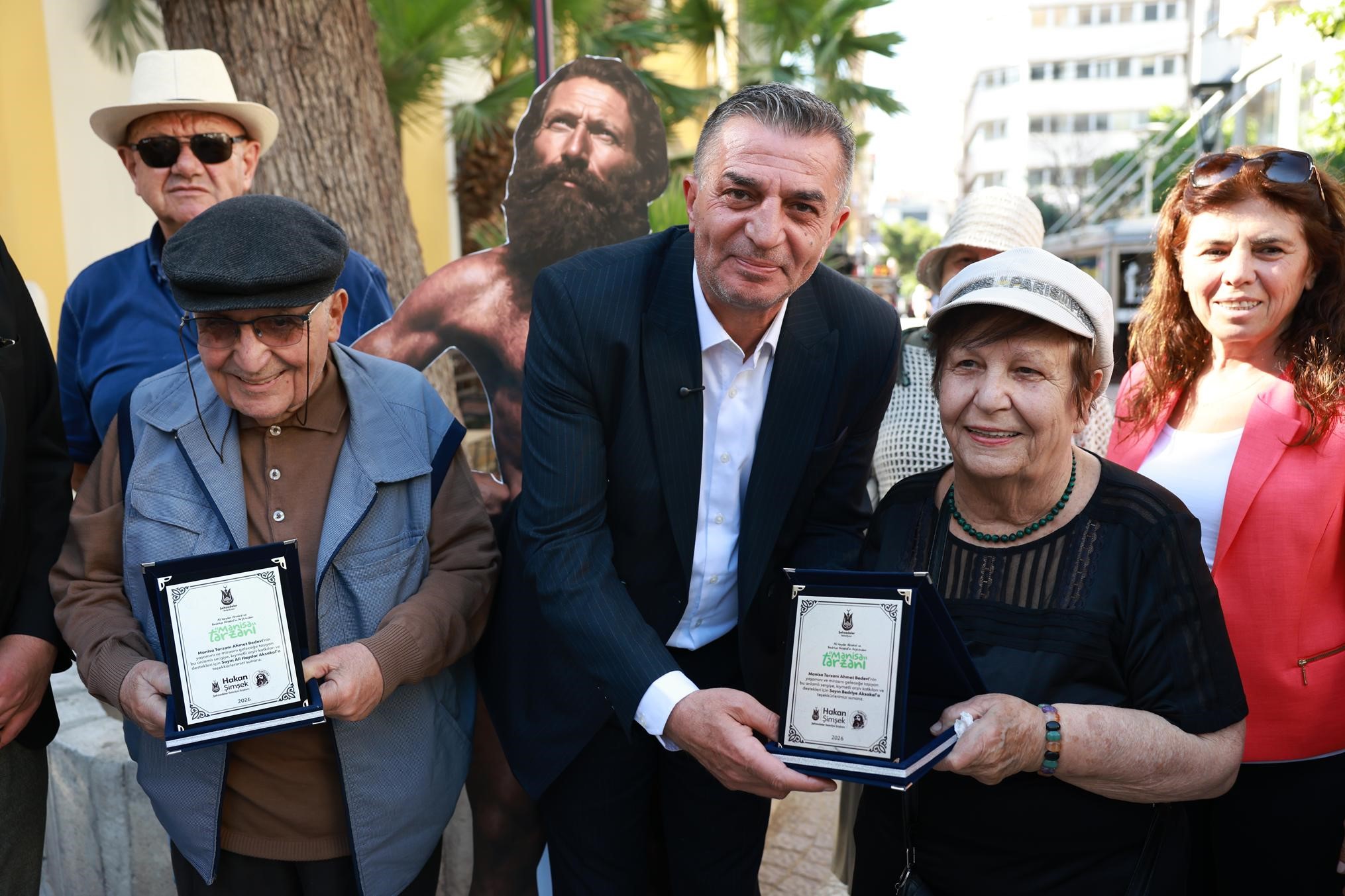 Manisa Tarzanı’nın izleri Tarzan Meydanı’nda canlanıyor