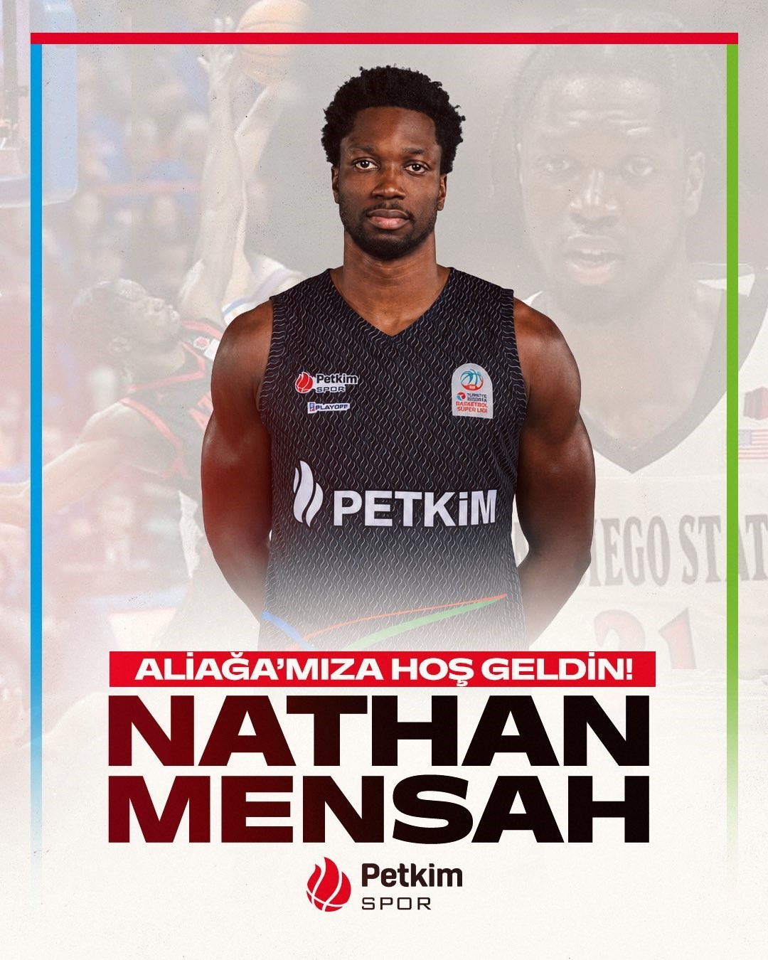 Aliağa Petkimspor, Nathan Mensah’ı kadrosuna kattı