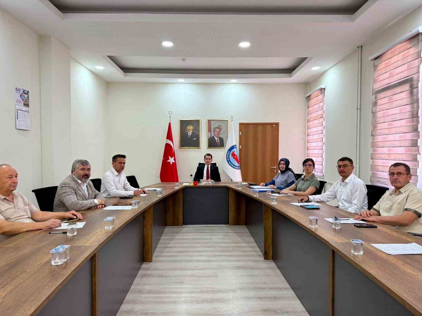 Hisarcık’ta Sosyal Yardımlaşma Vakfı toplantısı yapıldı