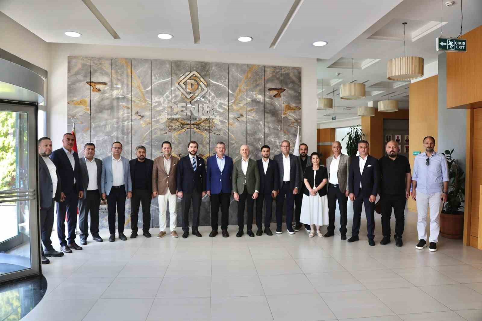 AK Parti Denizli heyetinden OSB ve DENİB’e ziyaretlerde bulundu