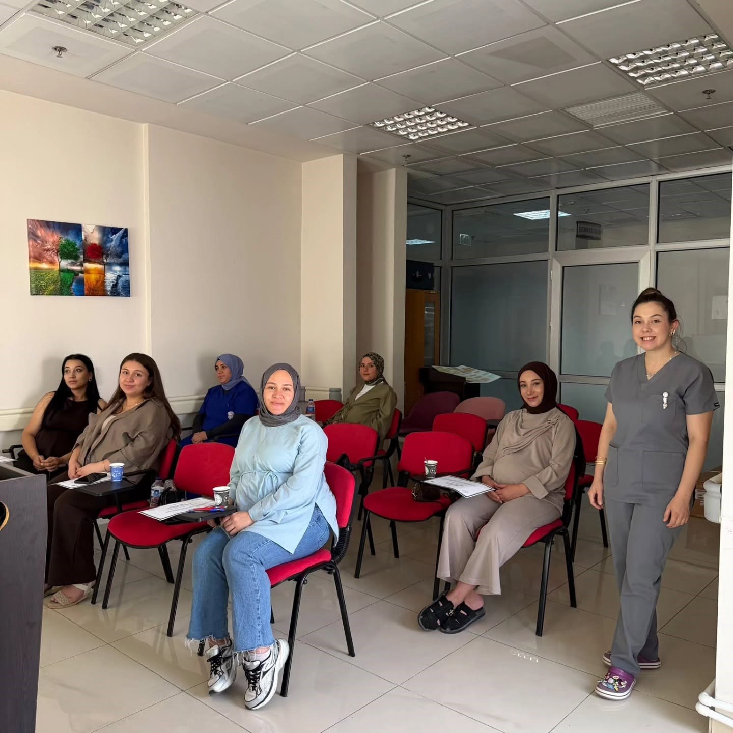 Selendi’de anne adaylarına bilinçli doğum eğitimi