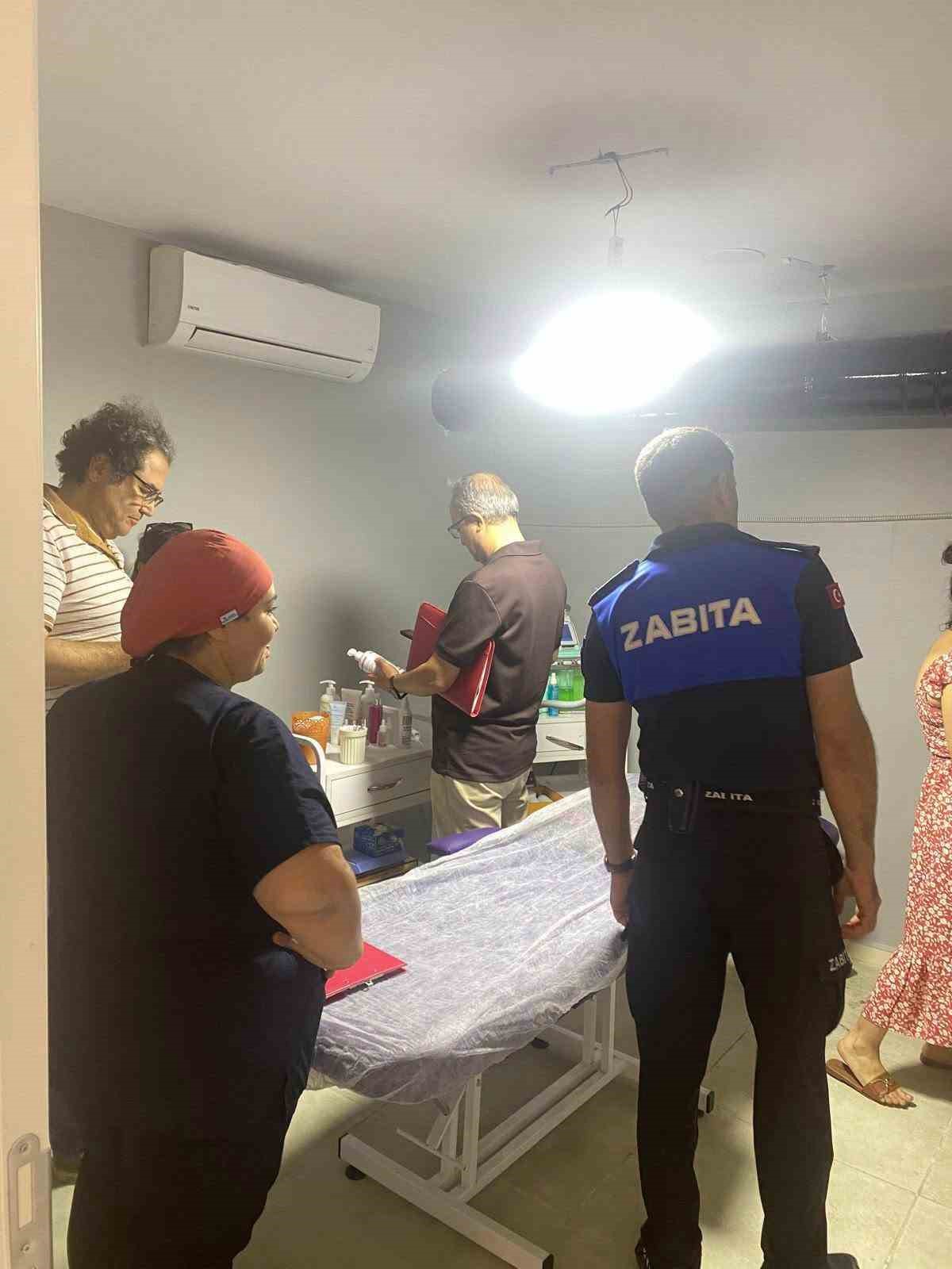 Germencik Belediyesi’nden güzellik merkezlerine ortak denetim