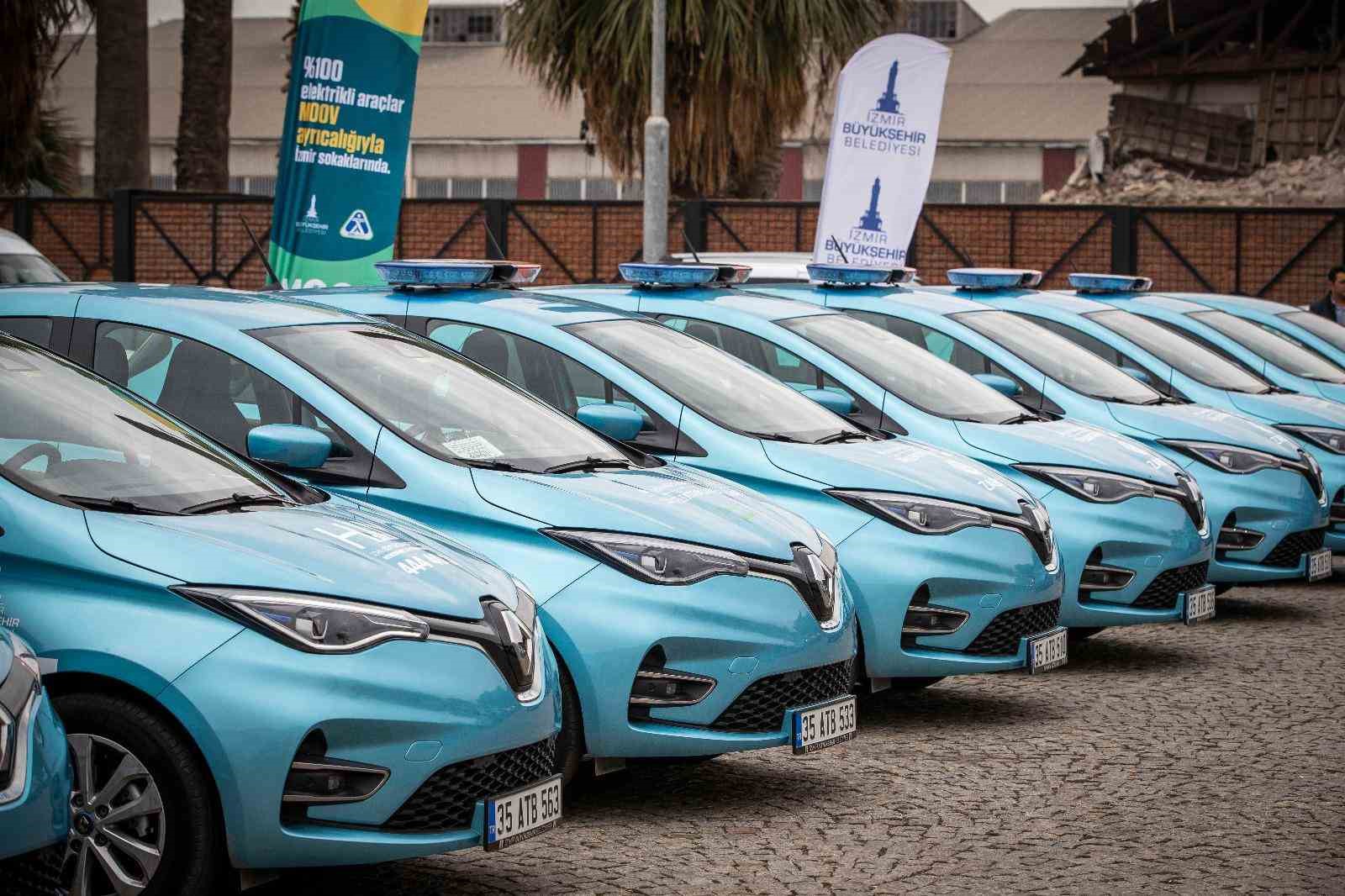 İzmir’in elektrikli araç filosuyla 25 milyon lira tasarruf
