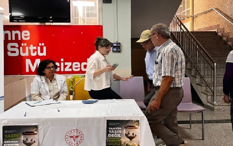 Meydanda sağlık testi