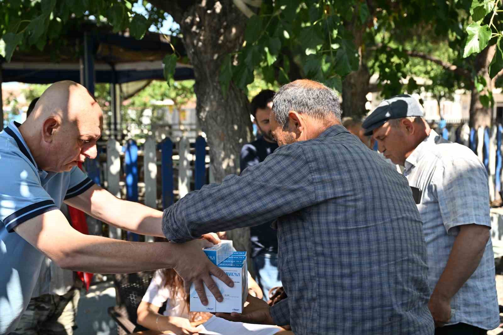 Kene tehdidine karşı kırsalda ilaç desteği
