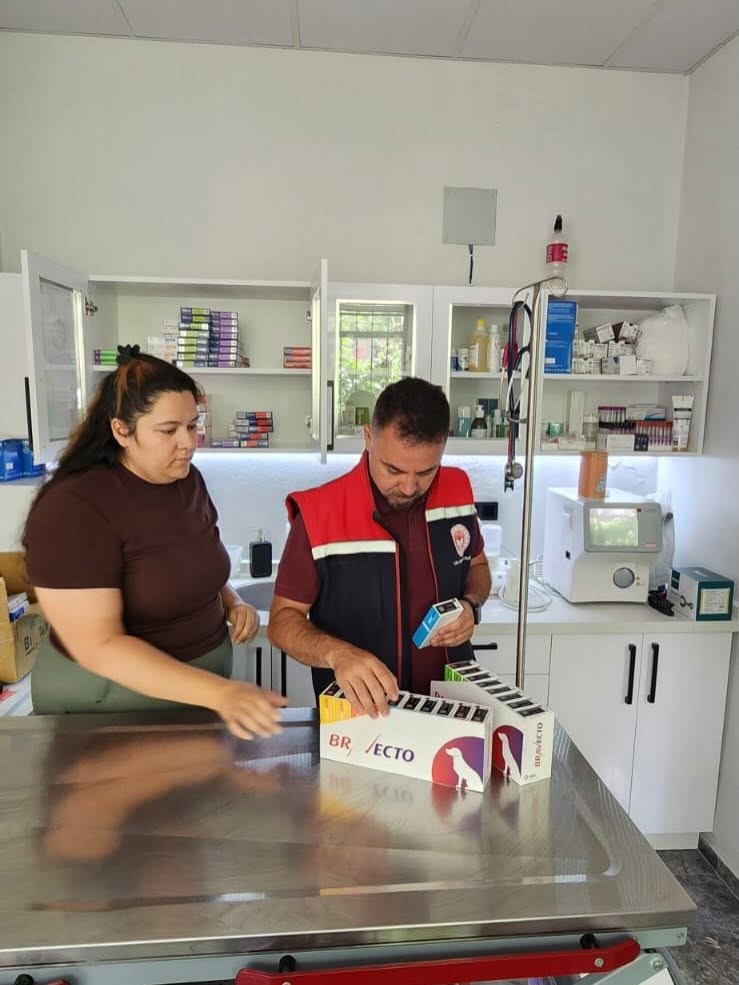 Söke’de veteriner muayenehanelerine denetim