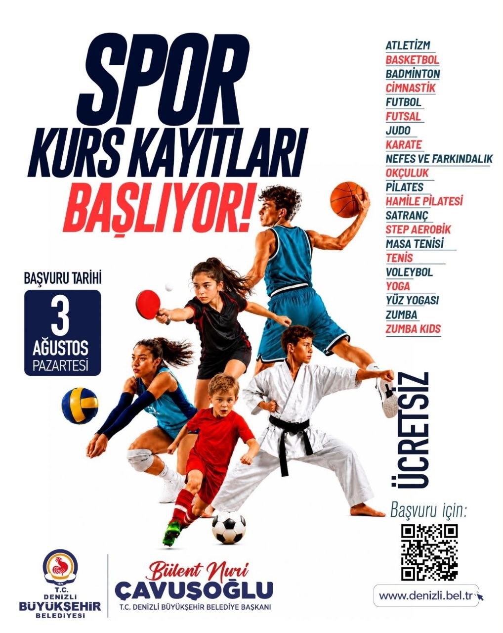 Denizli Büyükşehirden 22 farklı branşta profesyonel eğitim