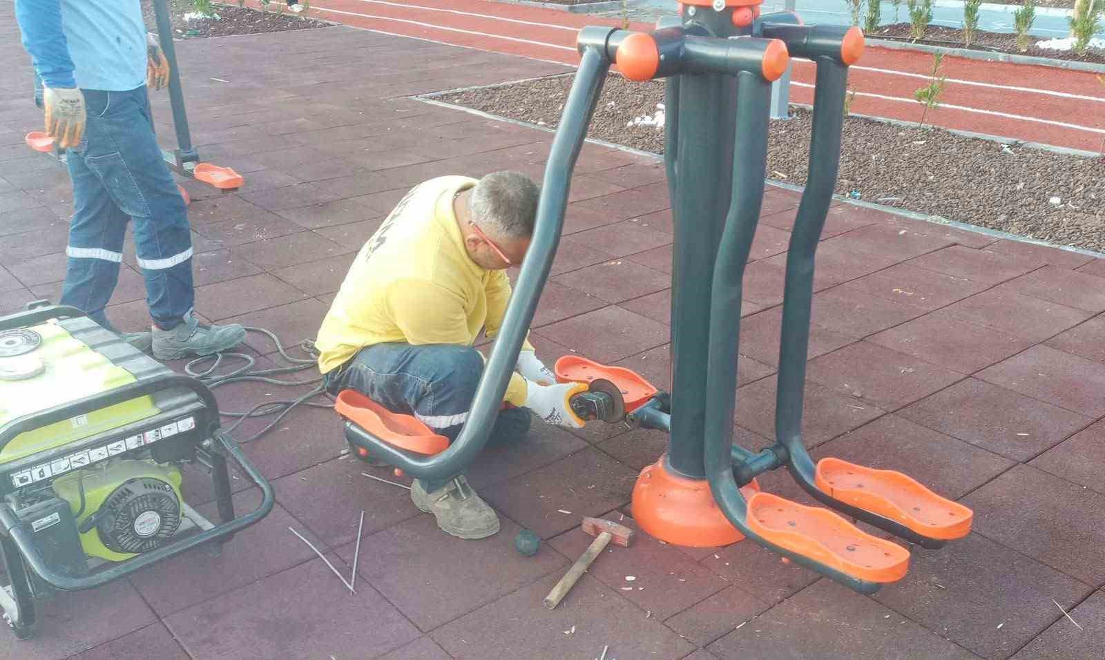 Didim Belediyesi ortak kullanım alanlarında bakım ve onarım çalışmalarını sürdürüyor