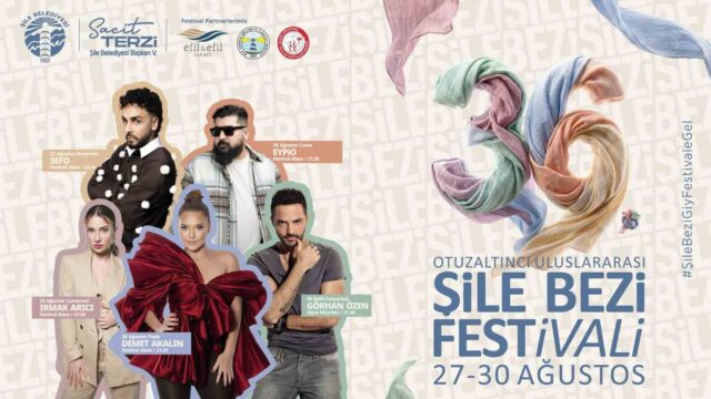 İSTANBUL’UN EN KÖKLÜ KÜLTÜR VE SANAT ETKİNLİKLERİNDEN ULUSLARARASI ŞİLE BEZİ KÜLTÜR VE SANAT FESTİVALİ, BU YIL 36’NCI KEZ GELENEKSEL ÜRETİMİ, ÇAĞDAŞ TASARIMI VE MÜZİĞİ ŞİLE İLE AĞVA’DA BULUŞTURACAK.