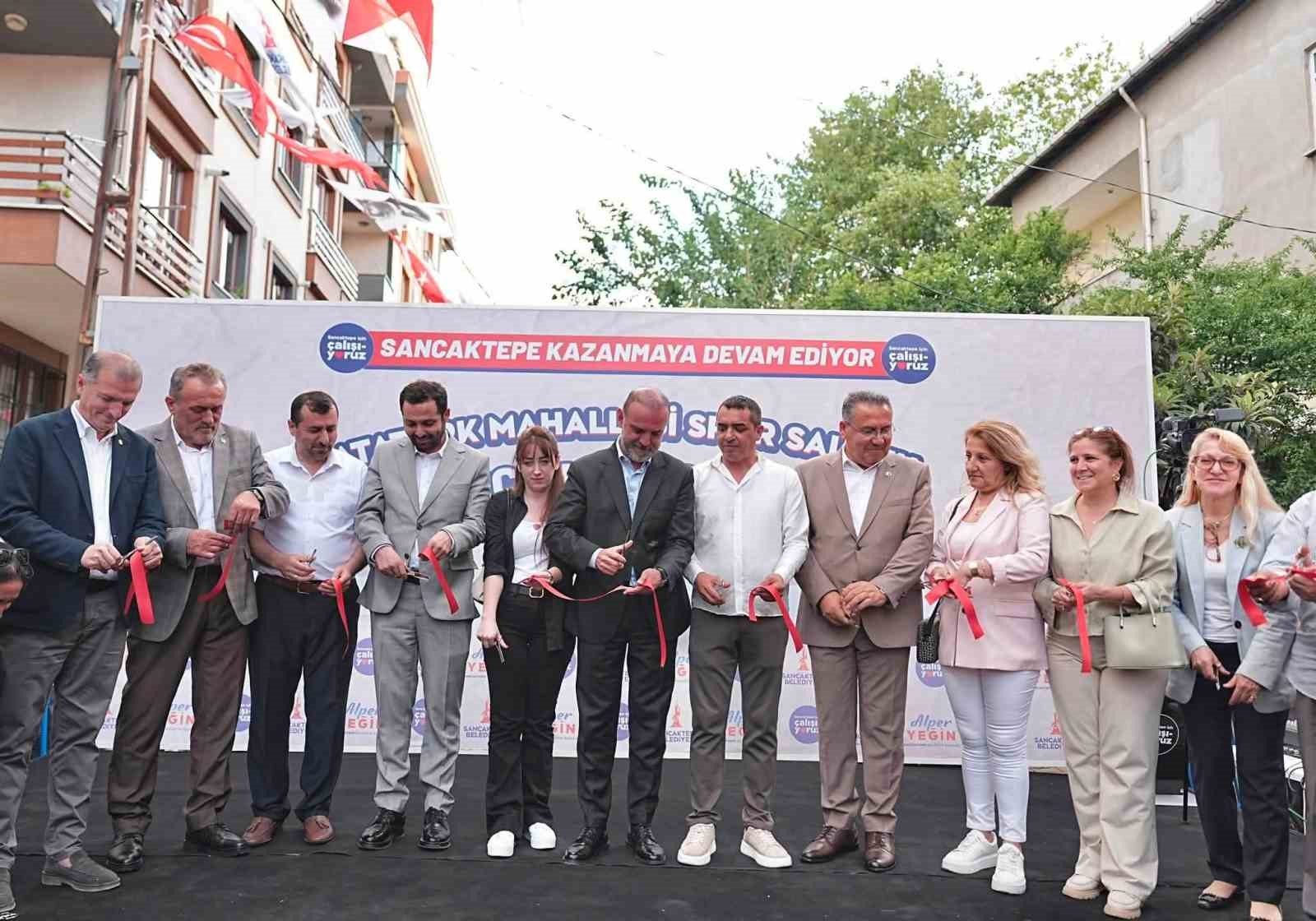 Sancaktepe Belediyesi’nden spora dev yatırım: Atatürk Mahallesi Spor Salonu hizmete açıldı