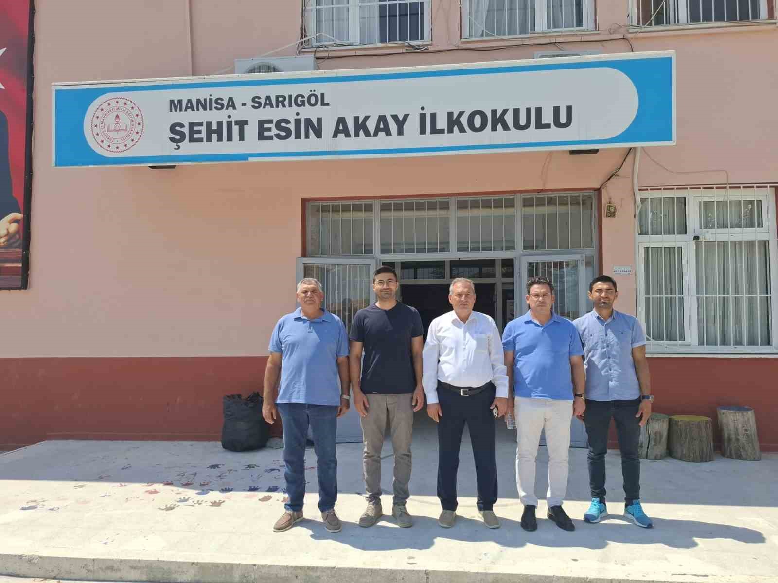 Sarıgöl’de okullarda yeni dönem mesaisi başladı