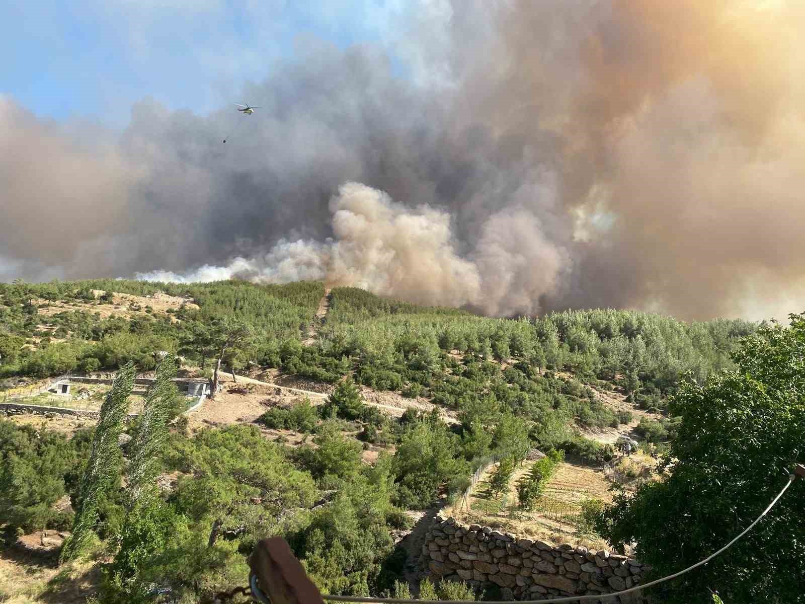 Çine’deki orman yangını tamamen kontrol altına alındı