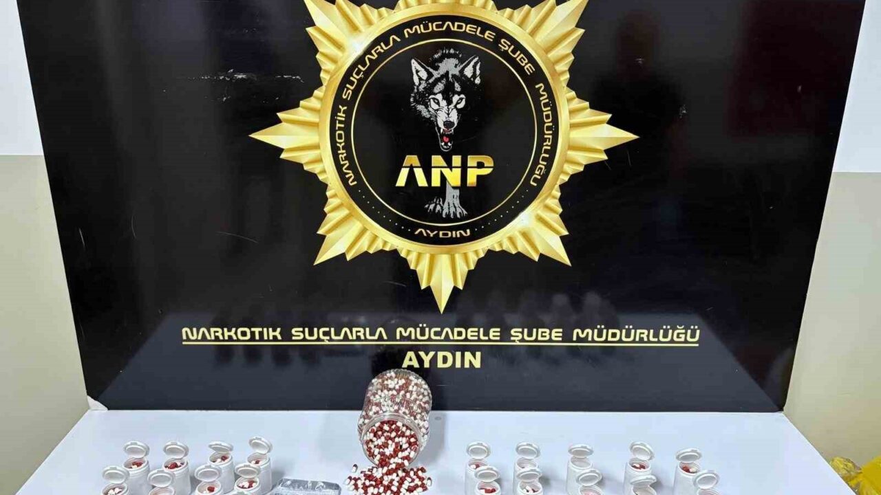 AYDIN’IN EFELER İLÇESİNDE POLİS EKİPLERİNCE DÜZENLENEN UYUŞTURUCU OPERASYONUNDA 2 BİN 456 ADET SENTETİK ECZA ELE GEÇİRİLİRKEN, GÖZALTINA ALINAN 1 ŞÜPHELİ TUTUKLANDI.