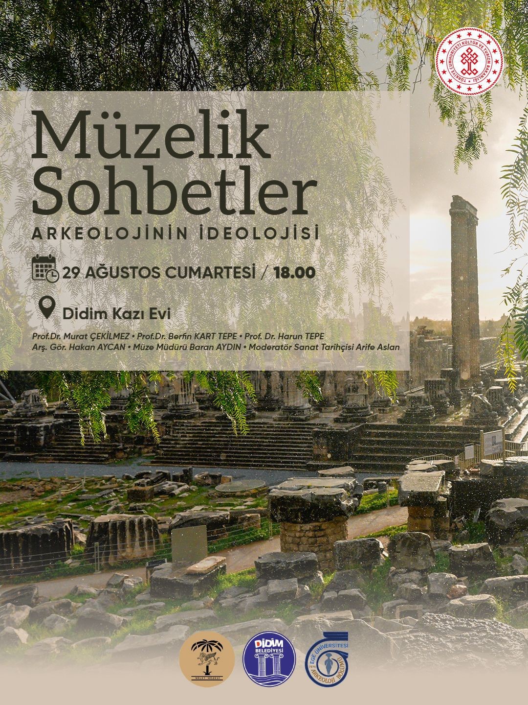 Didim Kazı Evi’nde ’Arkeolojinin ideolojisi’ konuşulacak