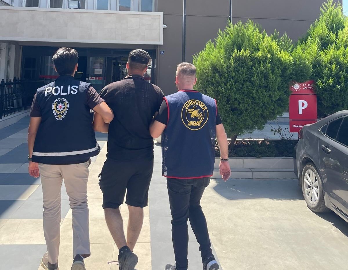 Söke’de 25 yıl hapis cezası bulunan firari yakalandı