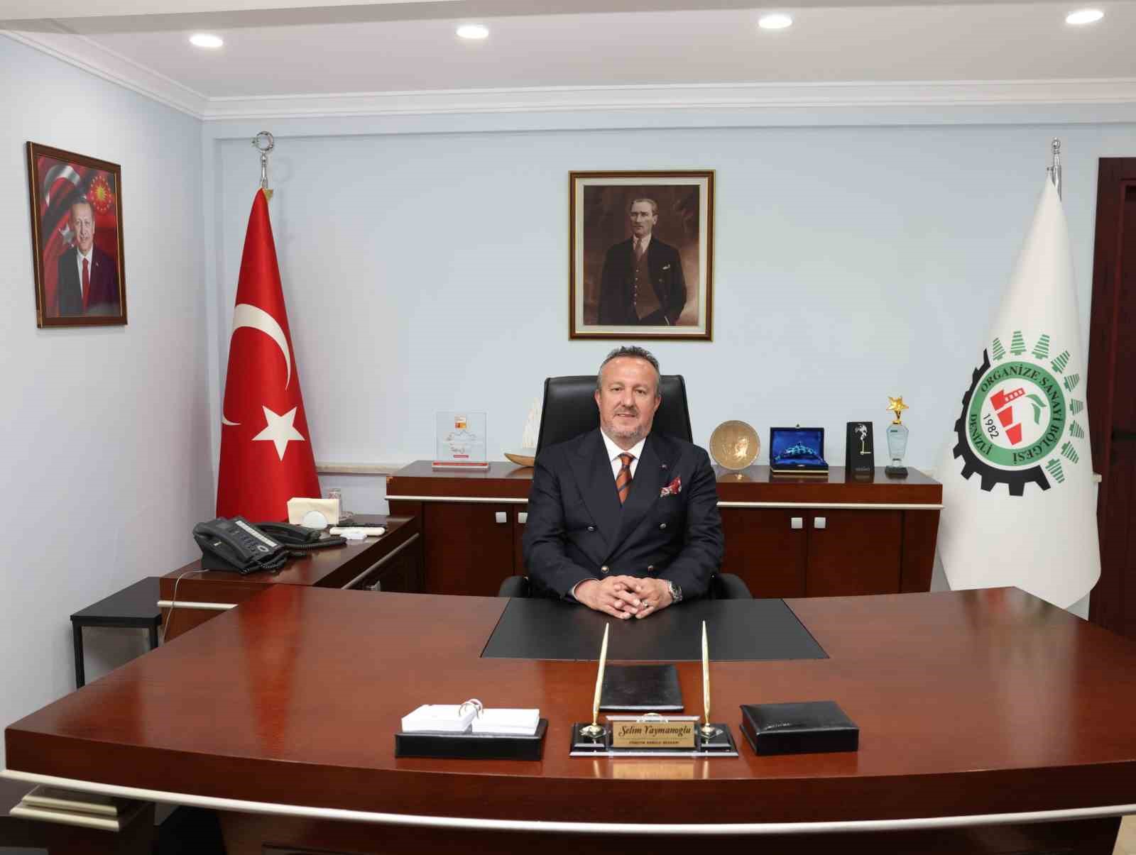 Denizli OSB Başkanı Yaymanoğlu, "30 Ağustos, Türkiye Cumhuriyeti’nin kuruluşuna uzanan yolun en önemli dönüm noktalarından birisidir"