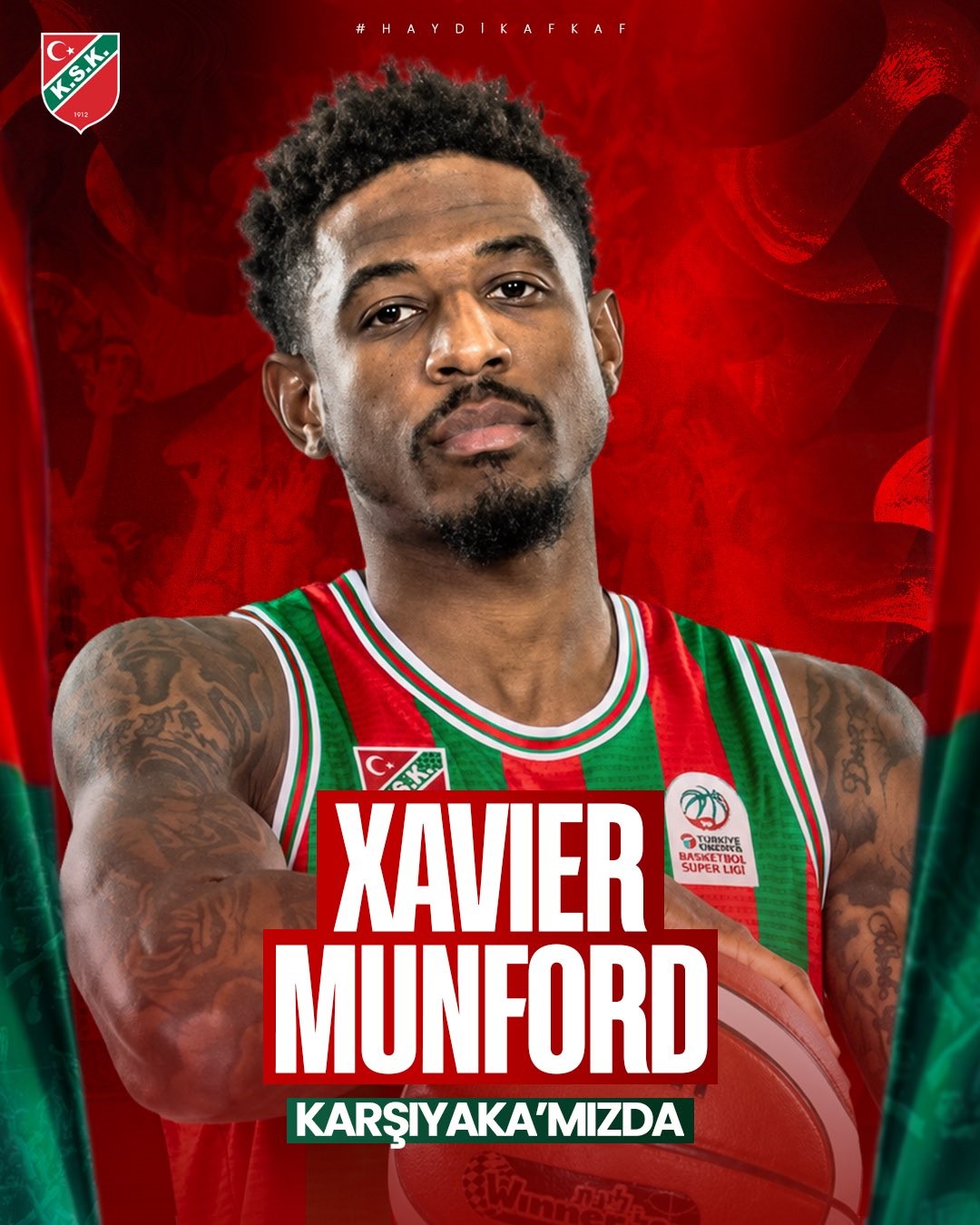 Karşıyaka Basketbol, Xavier Munford’u kadrosuna kattı