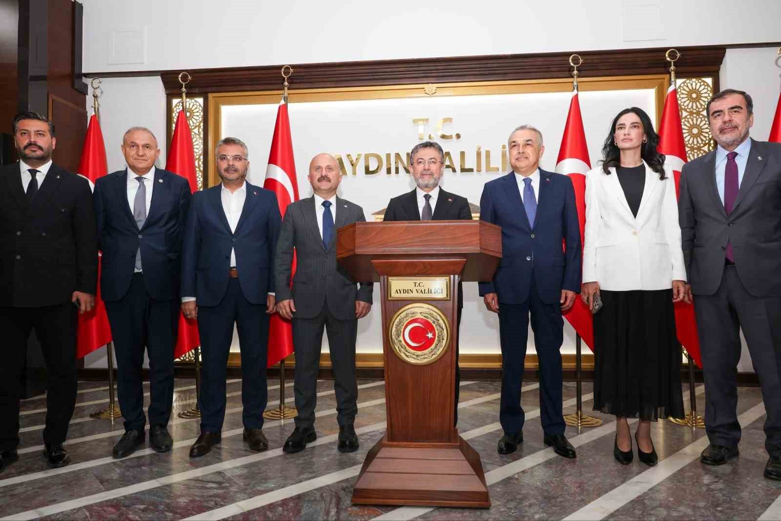 Bakan Yumaklı’nın ikinci durağı Aydın Valiliği oldu