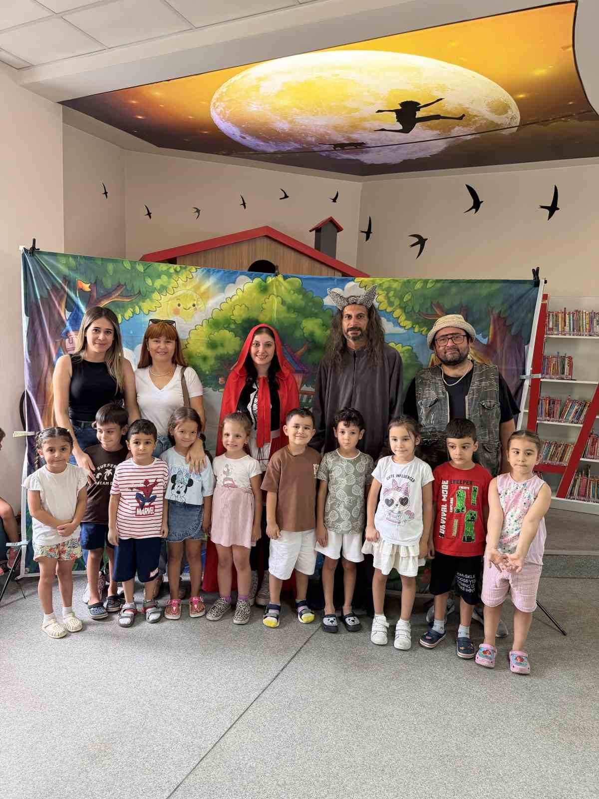 Aydın’da masallar çocuklar için sahneye taşındı