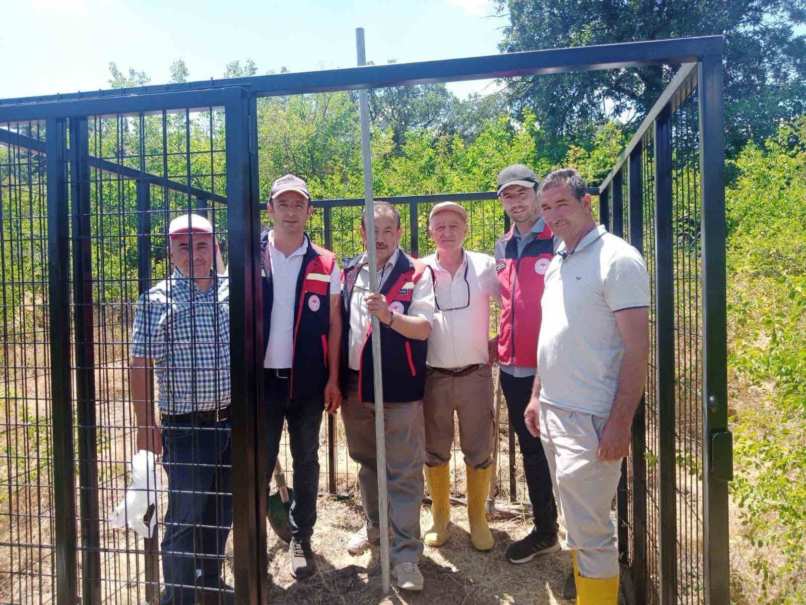 Afyonkarahisar’da süne zararlısının takibi için Erken Uyarı İstasyonu kuruldu