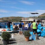 MUĞLA BÜYÜKŞEHİR BELEDİYESİ, PLASTİK ATIKLARIN DENİZ VE KIYILARDA OLUŞTURDUĞU KİRLİLİĞE DİKKAT ÇEKMEK AMACIYLA MARMARİS SÖĞÜT’TE KIYI TEMİZLİĞİ ÇALIŞMASI GERÇEKLEŞTİRDİ.