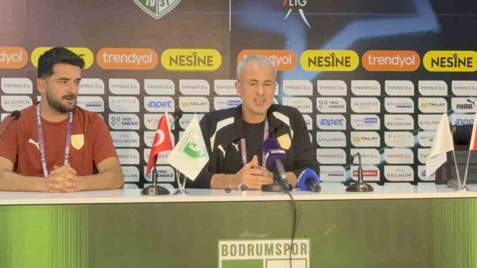 Sefer Yılmaz: "Üst sıralara oynayacak bir Bodrumspor oluşturmak istiyoruz"