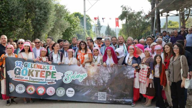 12. GELENEKSEL GÖKTEPE KÜLTÜR VE DAYANIŞMA ŞENLİĞİ, MENTEŞE’NİN GÖKTEPE MAHALLESİ’NDE GERÇEKLEŞTİRİLDİ.