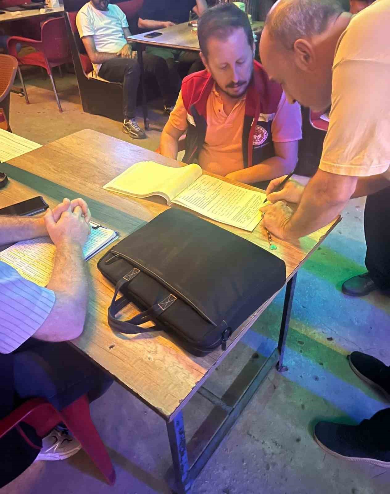 Bozdoğan’da eğlence mekanlarına gece denetimi