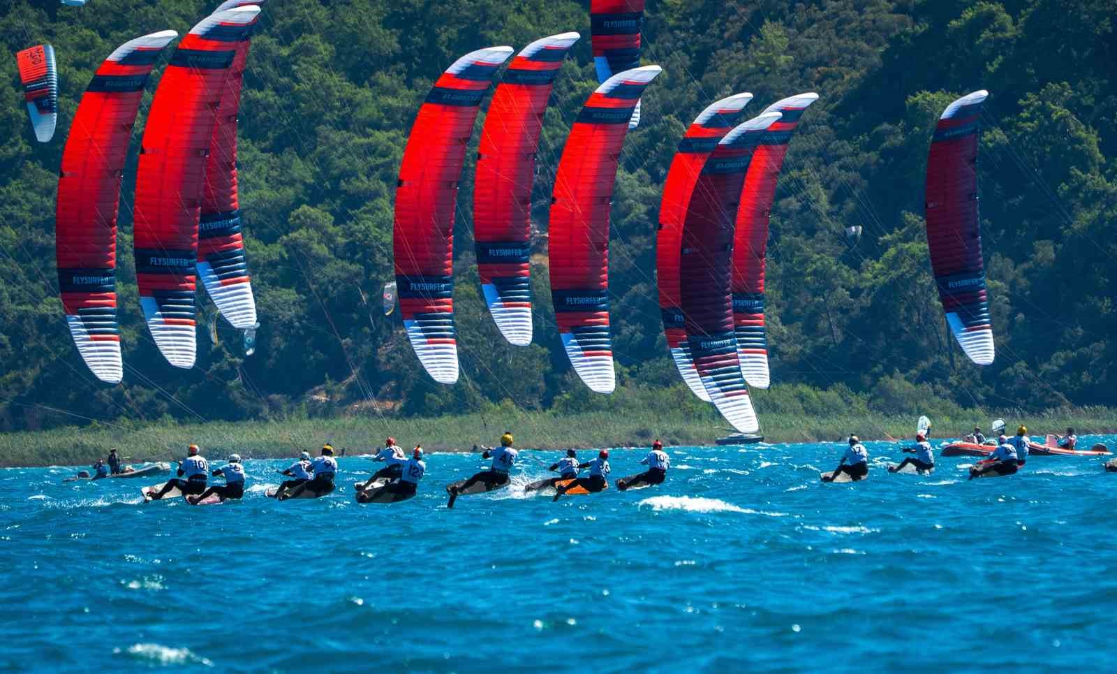 Gökova Körfezi’nde Formula Kite Avrupa Şampiyonası heyecanı