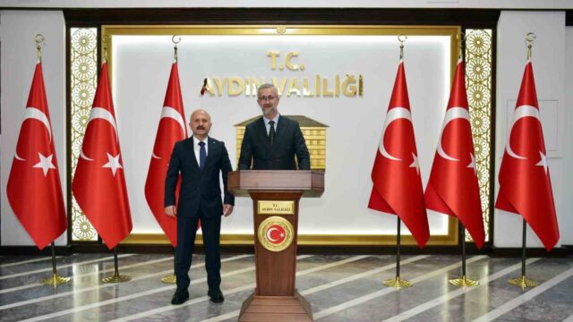 UKRAYNA’NIN ANKARA BÜYÜKELÇİSİ NARİMAN CELALOV, AYDIN VALİSİ DR. OSMAN VAROL VE AYDIN BÜYÜKŞEHİR BELEDİYE BAŞKANI ÖZLEM ÇERÇİOĞLU İLE BİR ARAYA GELDİ.