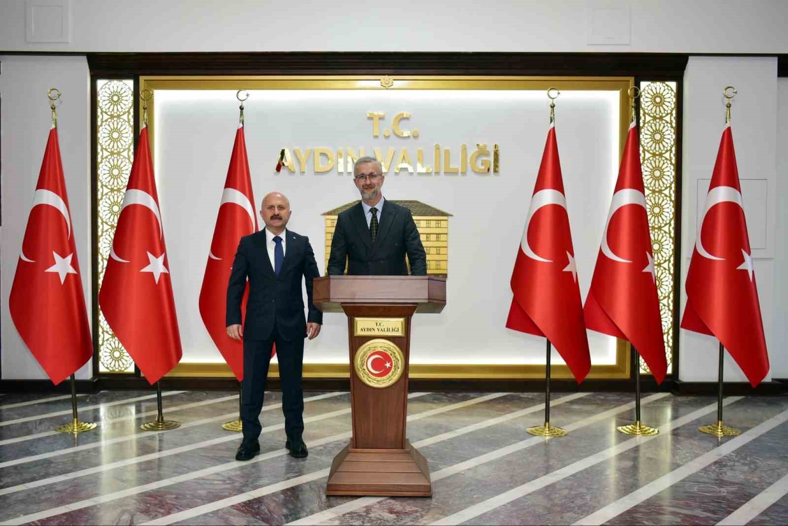 Ukrayna Büyükelçisi Celalov’dan Aydın’da üst düzey temas