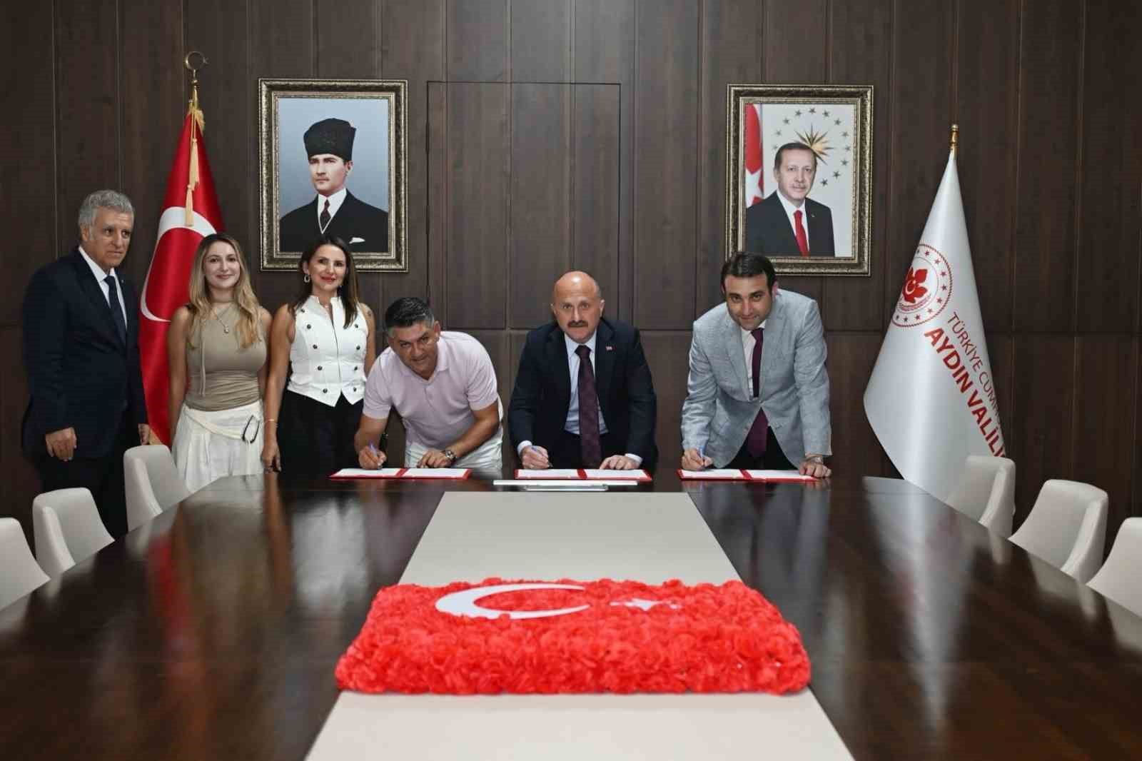 Kuşadası’na yeni anaokulu için imzalar atıldı