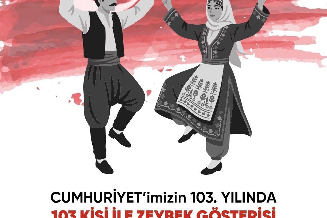 DİDİM BELEDİYESİ, 29 EKİM CUMHURİYET BAYRAMI KUTLAMALARINDA 103 KİŞİLİK ZEYBEK GÖSTERİSİ HAZIRLARKEN, GÖSTERİDE YER ALMAK İSTEYEN VATANDAŞLARA ÇAĞRIDA BULUNDU.