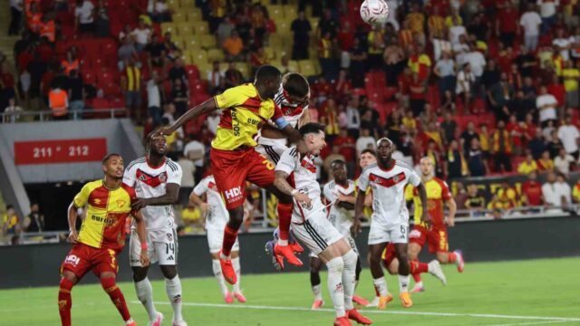 GÖZTEPE, 4 MAÇTA ÖNE GEÇMESİNE RAĞMEN SKORU KORUYAMADI