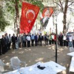 AYDIN’IN İNCİRLİOVA İLÇESİNDE 19 EYLÜL GAZİLER GÜNÜ DOLAYISIYLA GAZİLER VE AİLELERİ ONURUNA PROGRAM DÜZENLENDİ. İNCİRLİOVA BELEDİYE BAŞKANI AYTEKİN KAYA İLE İNCİRLİOVA KAYMAKAMI İLHAN ABAY, GAZİLER VE AİLELERİYLE BİR ARAYA GELDİ.