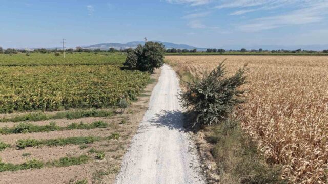 KIRSAL MAHALLELERDEKİ SORUNLARI EN HIZLI ŞEKİLDE ÇÖZÜME KAVUŞTURAN ŞEHZADELER BELEDİYESİ, İLÇEYE BAĞLI KARAAĞAÇLI MAHALLESİ’NDE OVA YOLU DÜZENLEMESİ VE KİLİT PARKE TAŞI ÇALIŞMASI GERÇEKLEŞTİRDİ. ÜZÜM SEZONUNDA ARAZİLERİNE RAHAT BİR ŞEKİLDE ULAŞIM SAĞLAYAN VE SOKAKLARI KÖTÜ GÖRÜNTÜDEN KURTULAN KARAAĞAÇLI MAHALLE MUHTARI OSMAN MENKLİ İLE MAHALLE HALKI, ŞEHZADELER BELEDİYE BAŞKANI HAKAN ŞİMŞEK’E TEŞEKKÜR ETTİ.