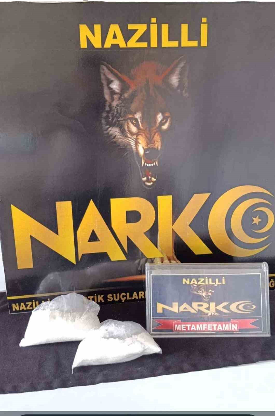 Nazilli’de 756 gram uyuşturucu madde ele geçirildi