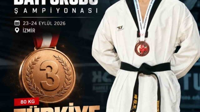 MUĞLALI SPORCU SEMİH KARABACAK TÜRKİYE ÜÇÜNCÜSÜ OLDU