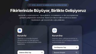 MSKÜ İSTEK, ŞİKAYET VE MEMNUNİYET BİLDİRİM SİSTEMİ KURUM DIŞI PAYDAŞLARIN DA HİZMETİNDE
