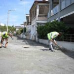 KUŞADASI BELEDİYESİ’NİN KARAOVA MAHALLESİ ZİTUR SİTESİ ÇEVRESİNDE YÜRÜTTÜĞÜ KİLİT PARKE ÇALIŞMASINDA 12 BİN METREKARELİK ALANIN YAKLAŞIK 7 BİN METREKARESİ TAMAMLANDI.