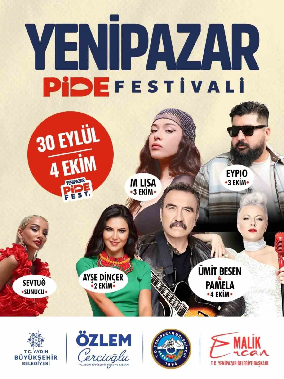 Yenipazar’da pide ve müzik şöleni bugün başlıyor